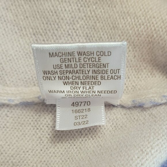 Garnet Hill 100% cashmere sweater women's XL - Picture 5 of 8